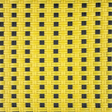 Valence French Bistro Rattan Chair - Squares, Small - Yellow/Black