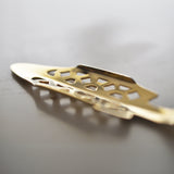 Stained Glass Absinthe Spoon, Gold-Plated