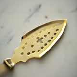 Swiss Cross Absinthe Spoon, Gold-Plated