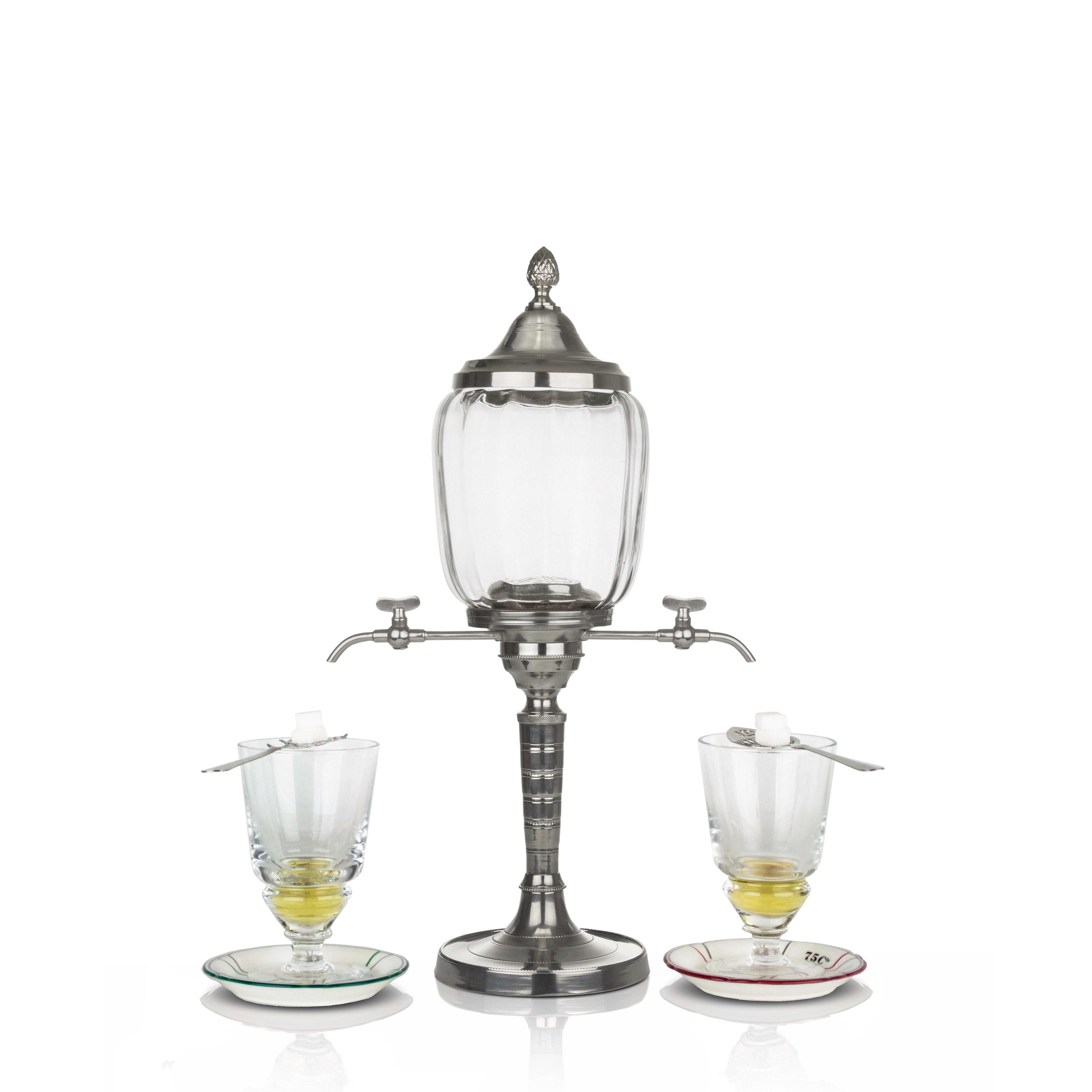 Traditional Absinthe Fountain with 2 Spouts, Complete Set – Bonnecaze