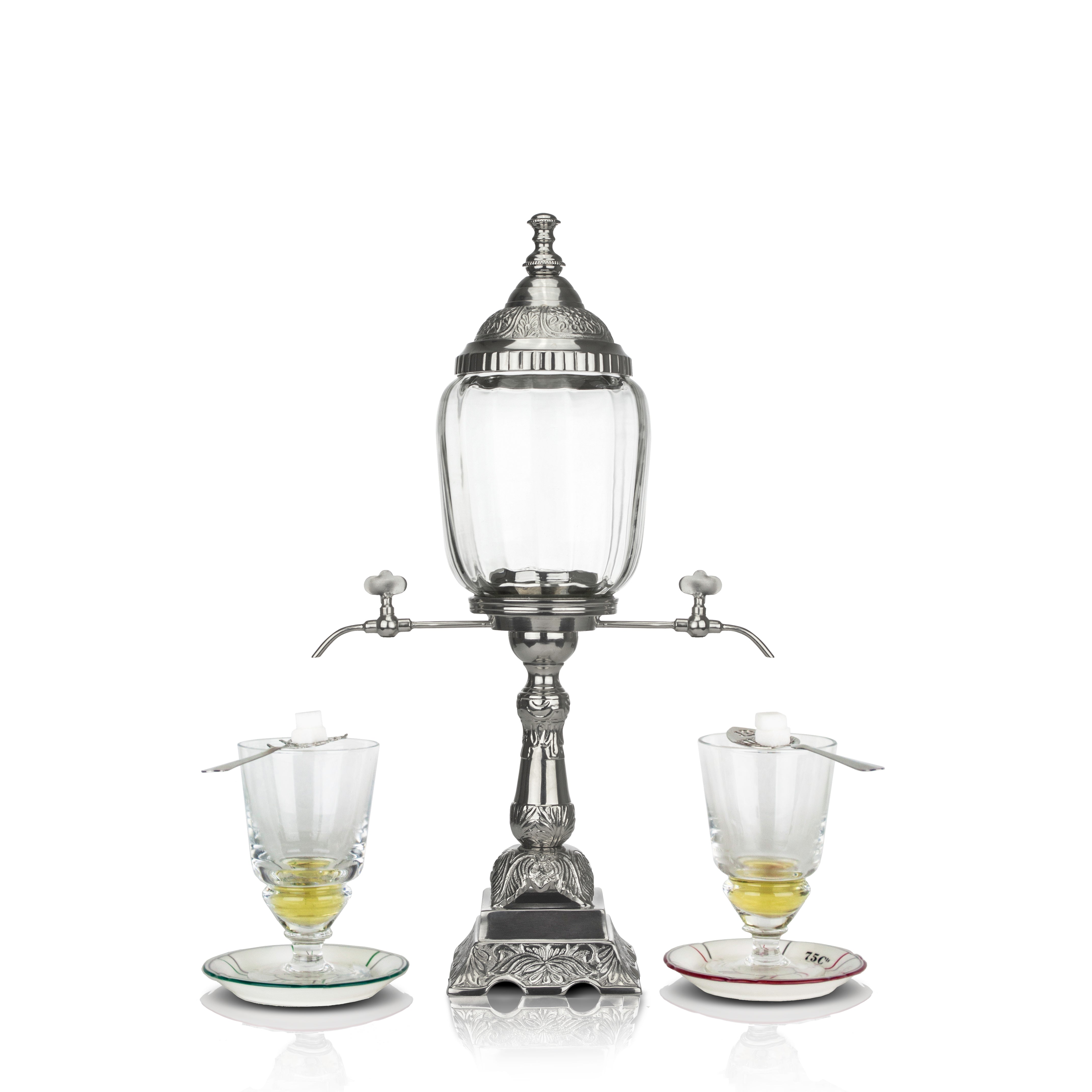 La Belle Orléans Absinthe Fountain with 2 Spouts, Complete Set ...