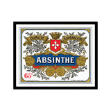 Absinthe Distillery Label Print, 11" x 8.5"