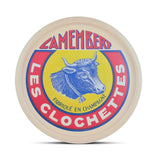 Les Clochettes (Camembert Cheese) French Melamine Tray, 14.5" Diameter