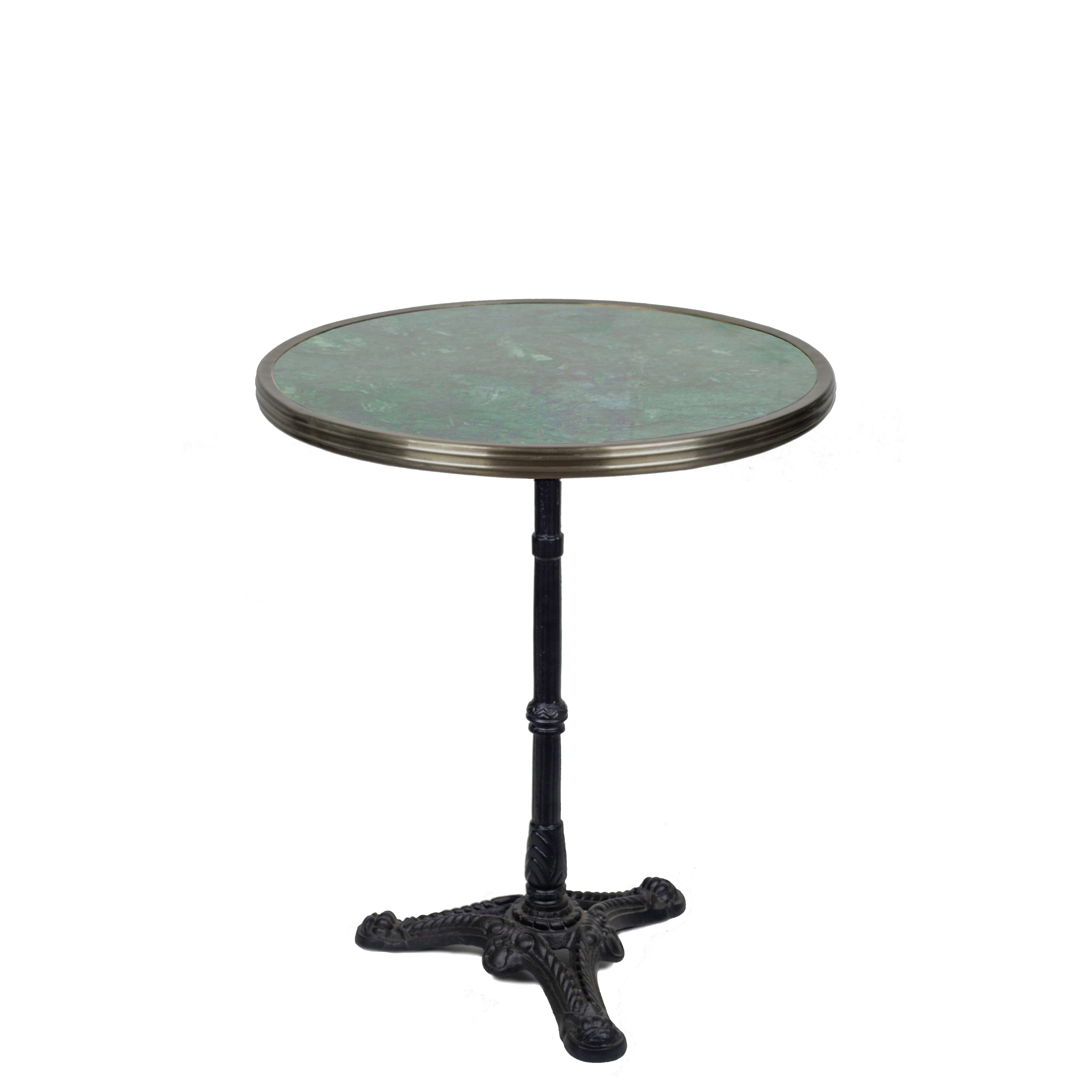 French Bistro Table Black Marble And Iron Base BONNECAZE French bistro table black marble and iron base bonnecaze
