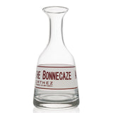 "Absinthe Bonnecaze" French Bistro Glass Water Carafe
