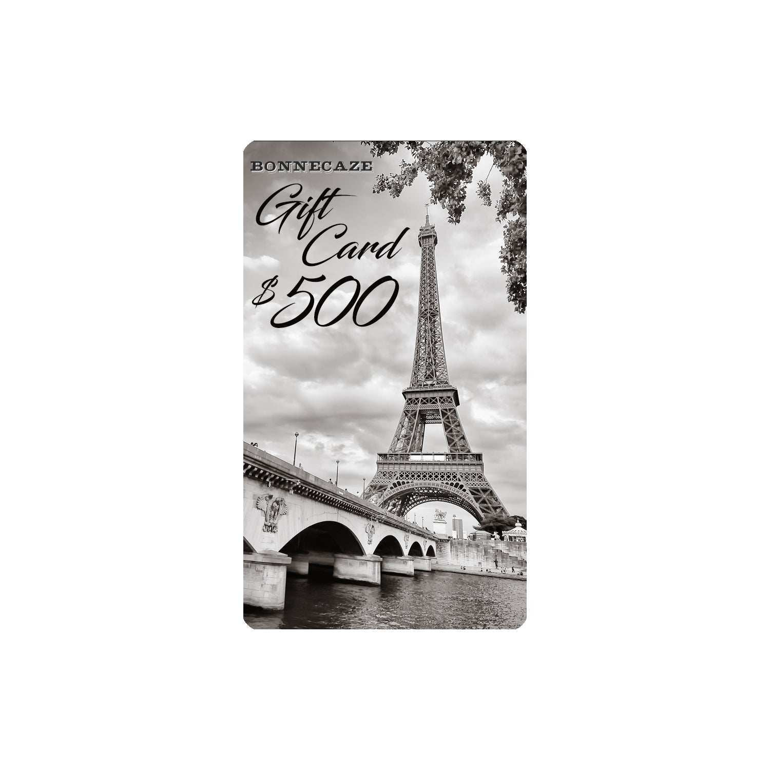 Bonnecaze Eiffel Tower Gift Card