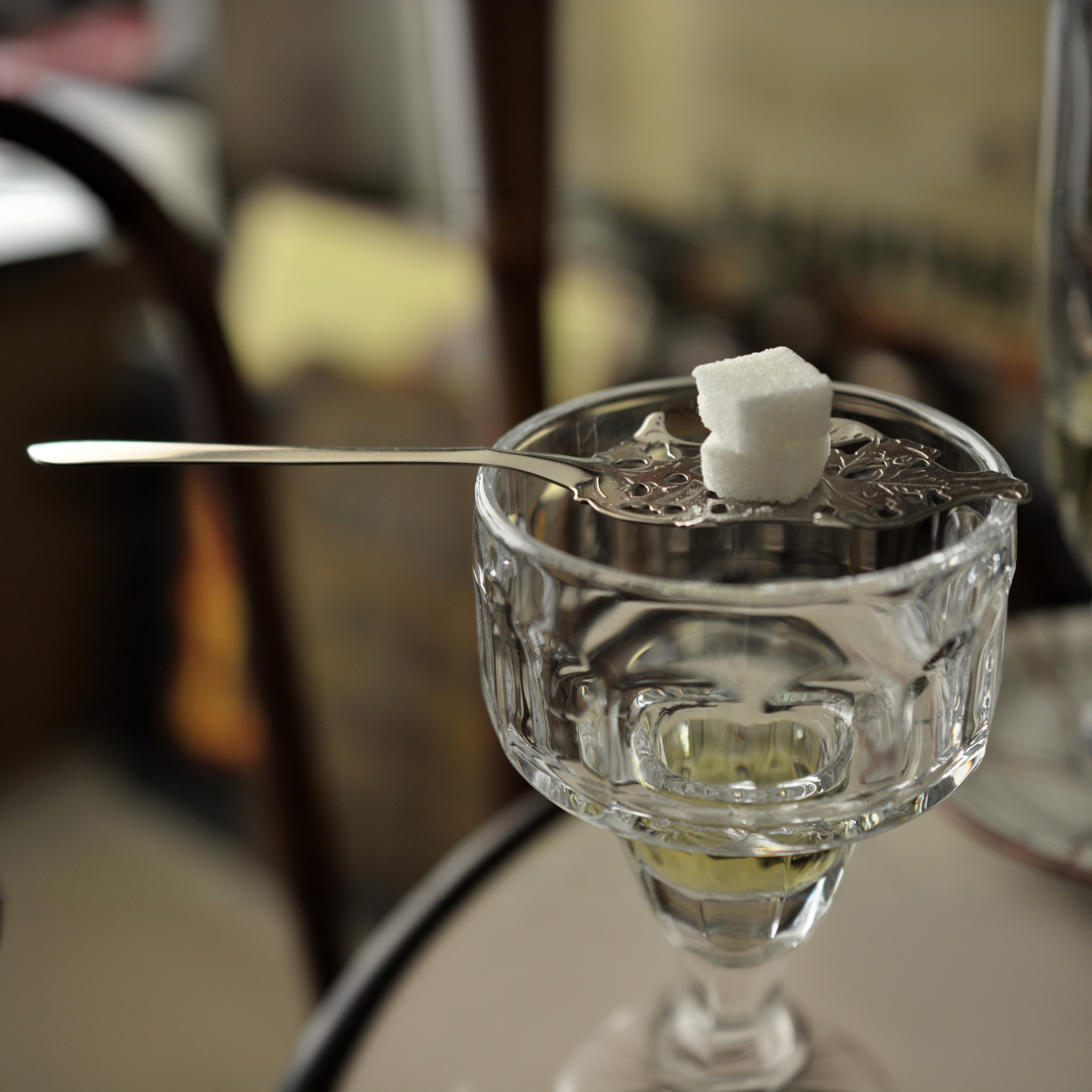 Banapo Stainless Steel Absinthe Spoon - Traditional Wormwood Spoon For Cocktail Preparation