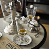 Traditionnel Pontarlier Absinthe Glass, Uncut, Set of Two