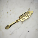 Stained Glass Absinthe Spoon, Gold-Plated