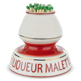 Liqueur Malette French Match Strike, with Gift Box and 100 Strike Anywhere Matches