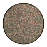 Pink & Grey Granite  French Bistro Table, Bar Height, 20" Diameter