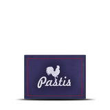 Blue Rectangular Melamine French Pastis Tray, 11" x 8"