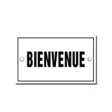 Bienvenue (Welcome) French Enamel Plaque