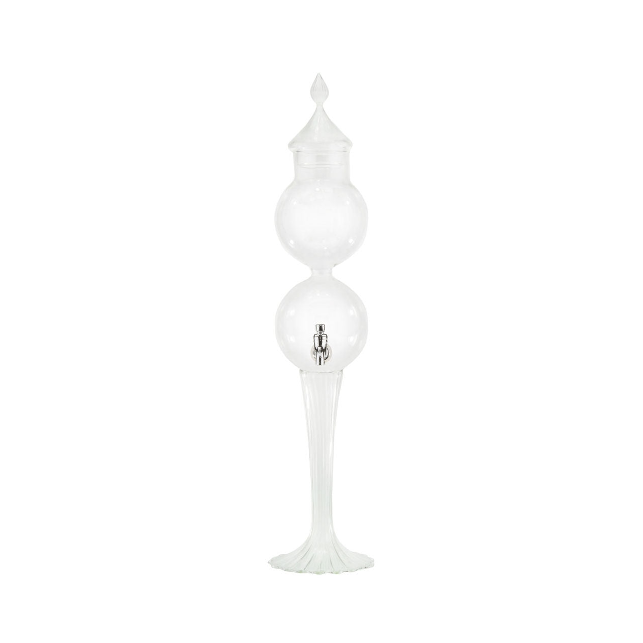 Double Globe Glass Absinthe Fountain, 1 Spout