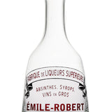 "Émile-Robert" French Bistro Absinthe Glass Water Carafe
