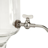 Glass Absinthe Fountain with Metal Spouts, 2 Spout