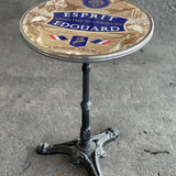 Esprit Edouard French Bistro Table 20", Chrome Rim