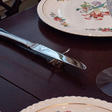 Steer Head Pewter Knife Rest